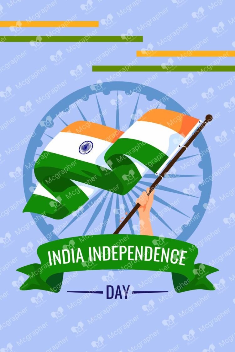 Independence Day Indian Flag Illustration