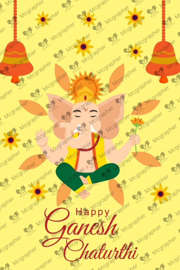 Ganesh Chaturthi Illustration