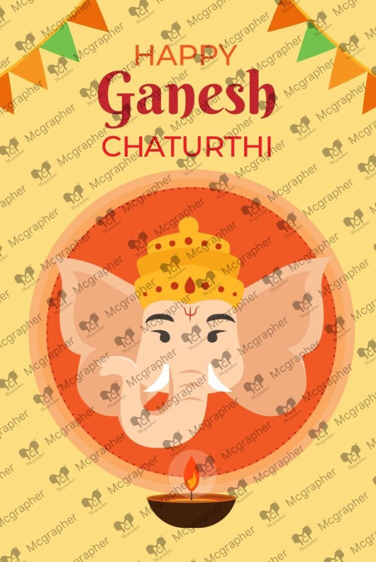 Lord Ganesha Illustration