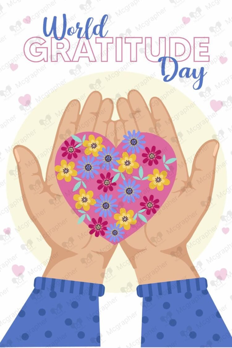World Gratitude Day illustration