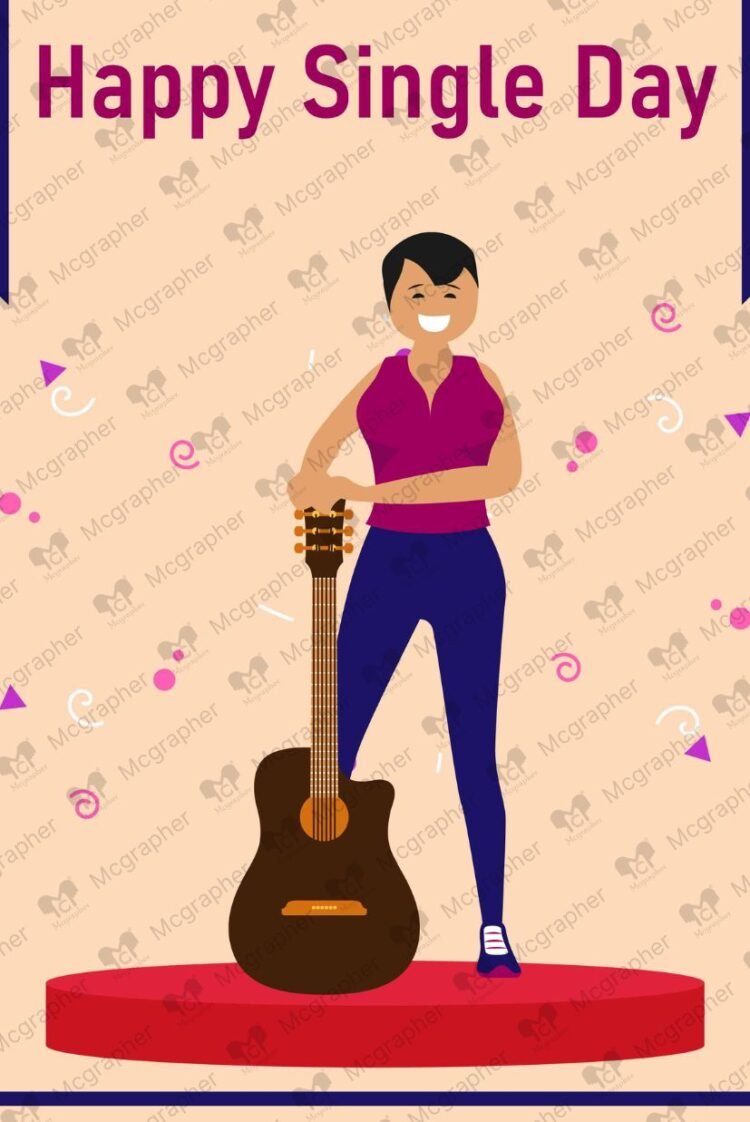World Singles Day vector illustration