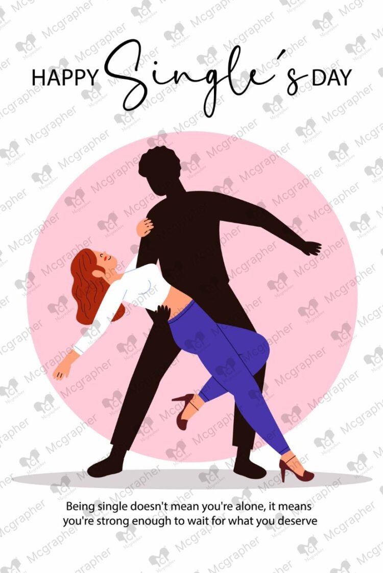 World Singles Day illustration