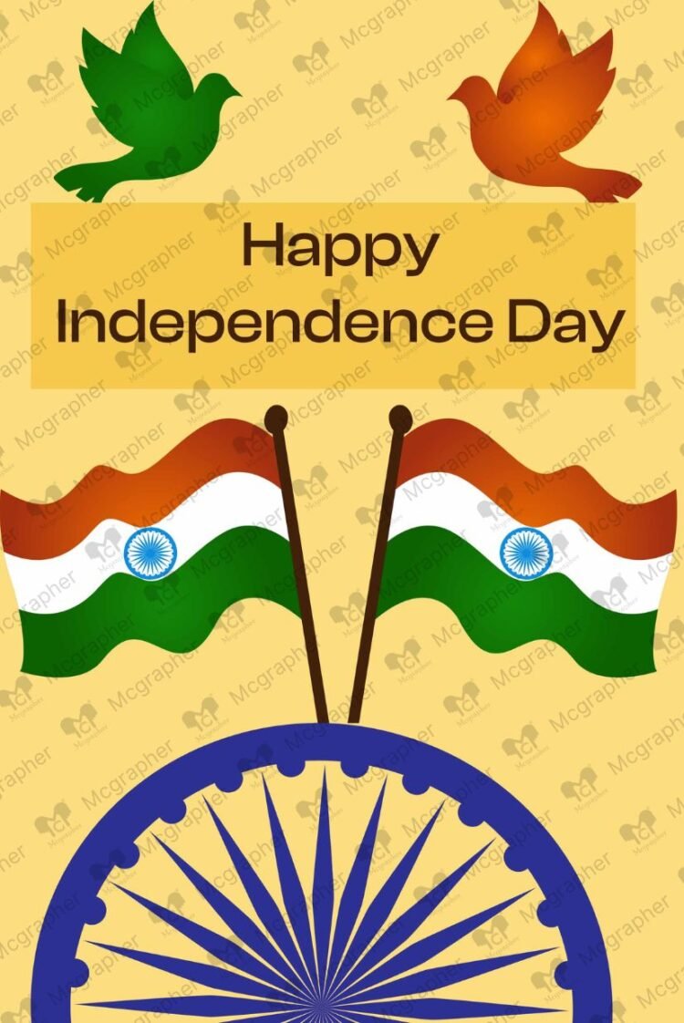 Independence Day Bharat Vector illustration