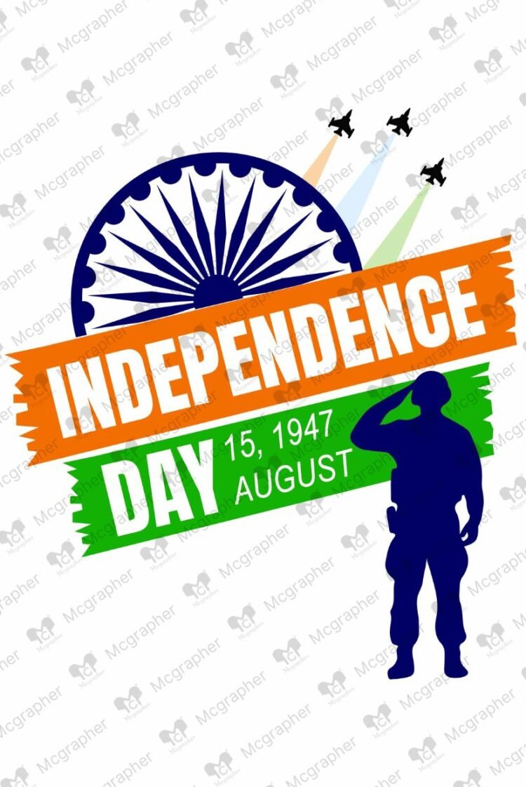 Independence Day Indian art illustration