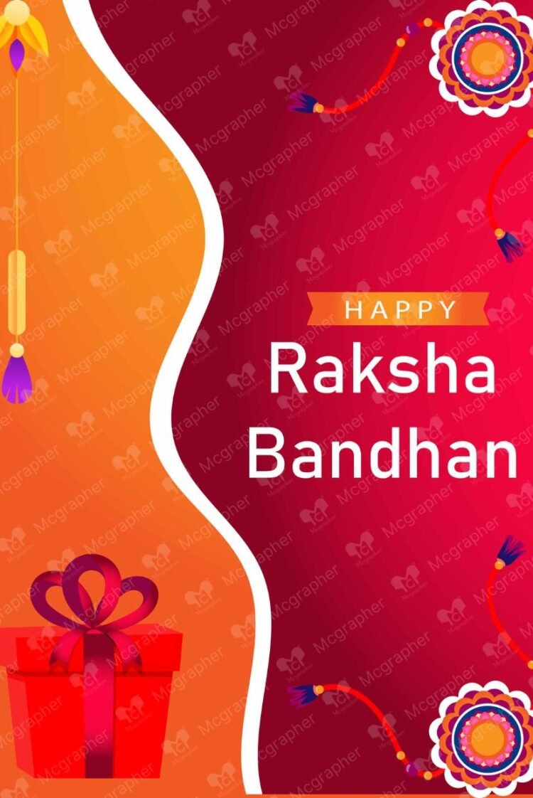 Raksha Bandhan brother's love art illustration