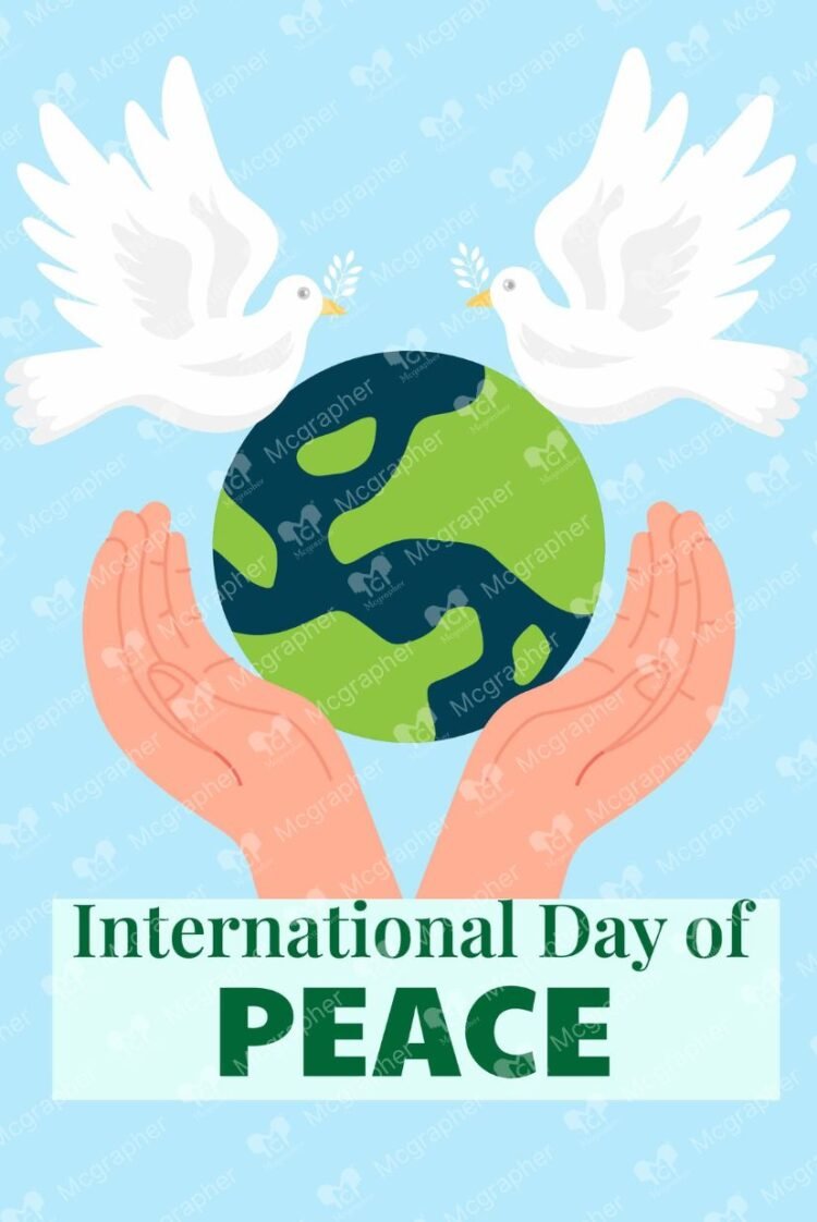 World Peace Day Harmony illustration