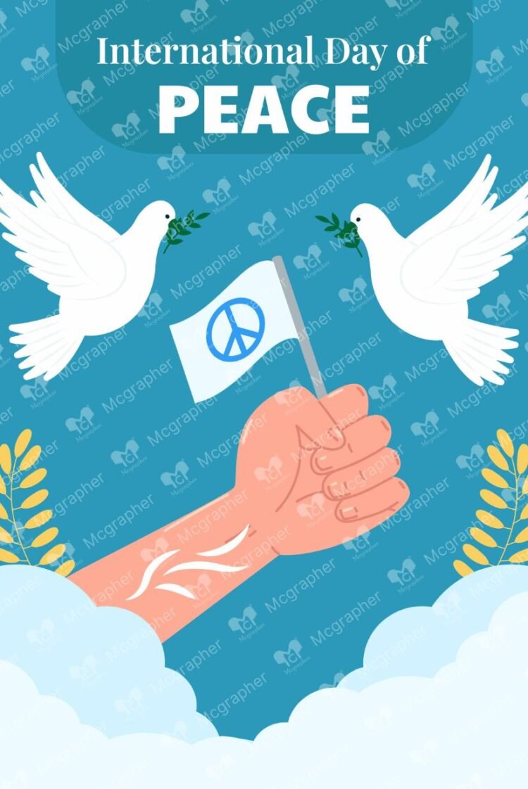 International Peace Day Harmony illustration