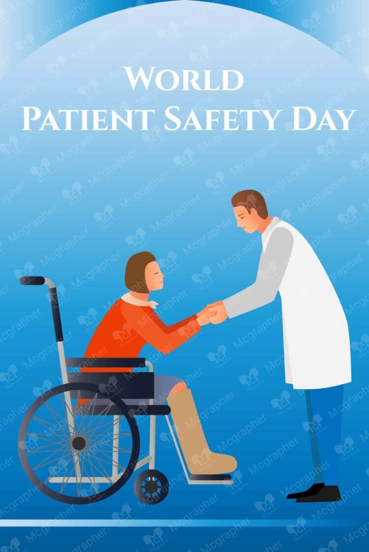 Global patient safety day illustration