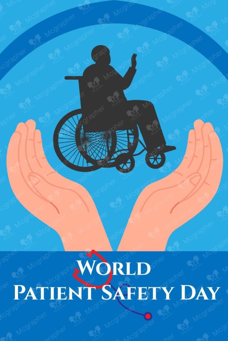 Global Patient safety day awareness illustration