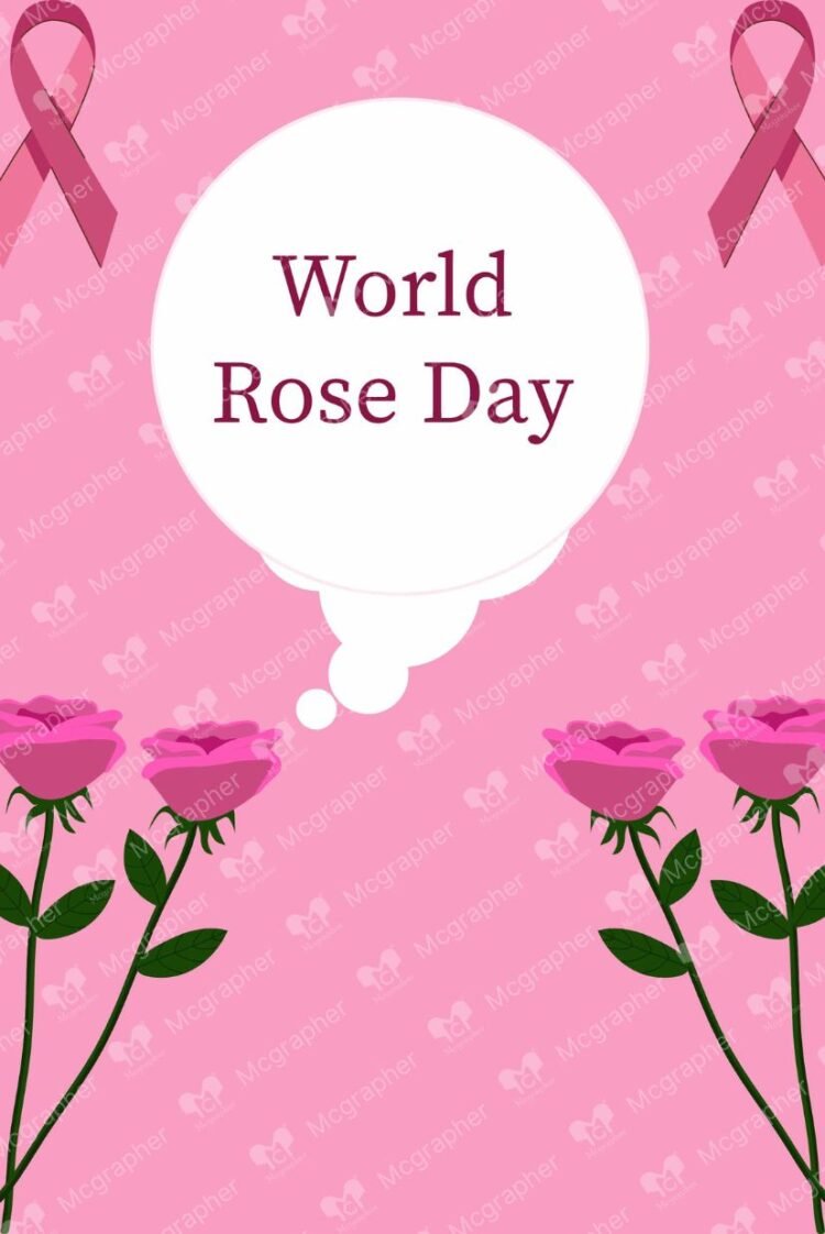 Happy Rose Day couple illustration