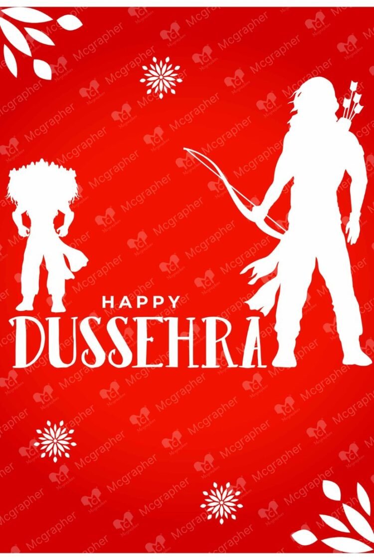 Happy Vijayadashami illustration