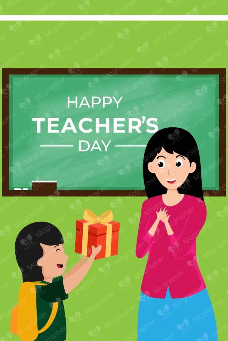 National Teacher Day illustration