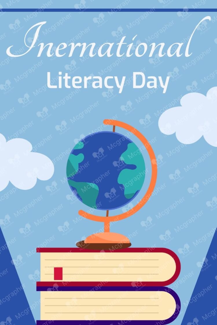 Literacy Day illustration