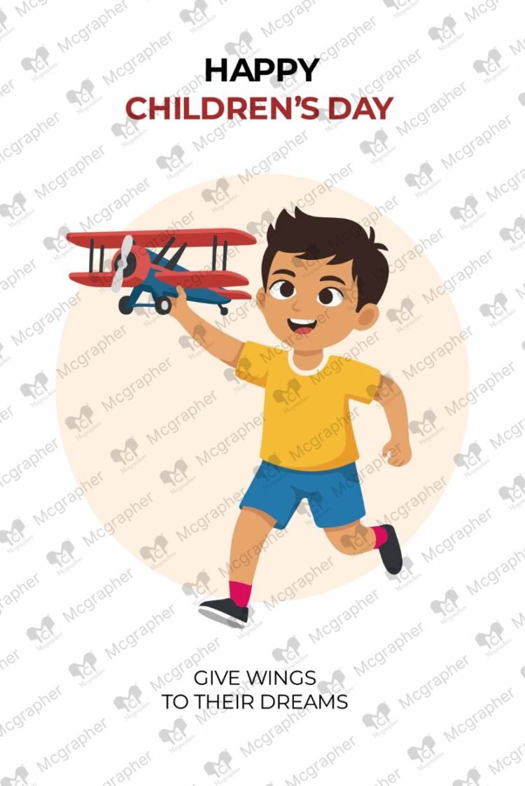 Children's day vector Illustration