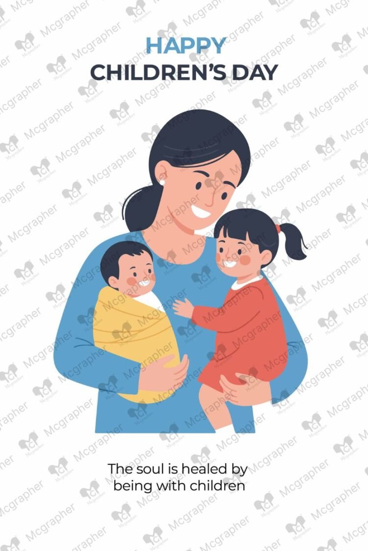Happy Children's day vector Illustration