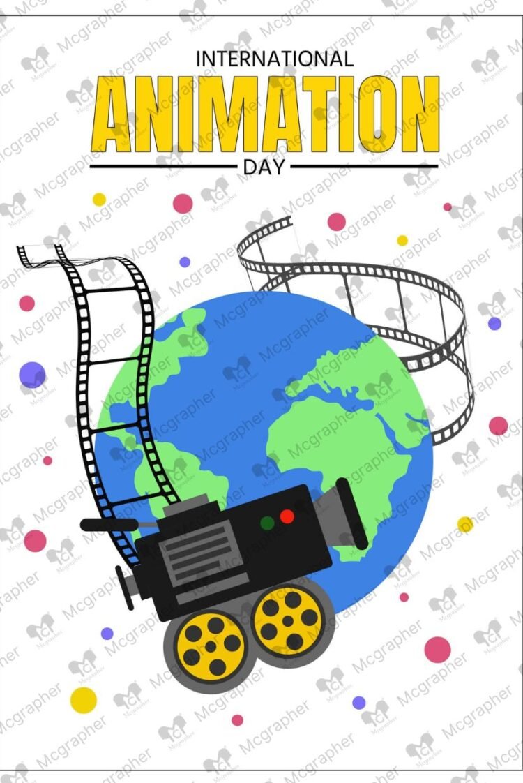 International Animation Day illustration