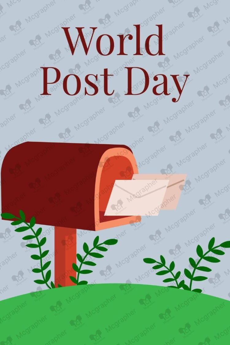 World Post Day illustration