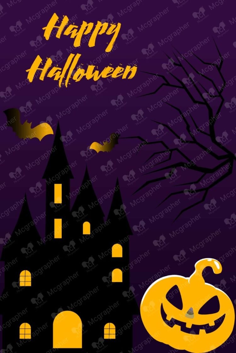 Happy Halloween Ghost Vector illustration