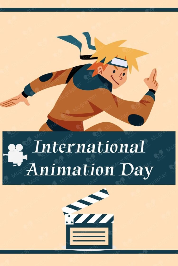 World Animation Day Digital illustration