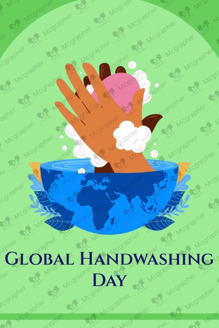 Handwashing Day hygiene illustration