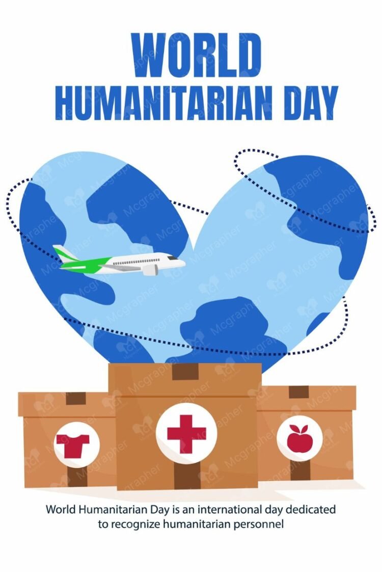 Humanitarian Day illustration