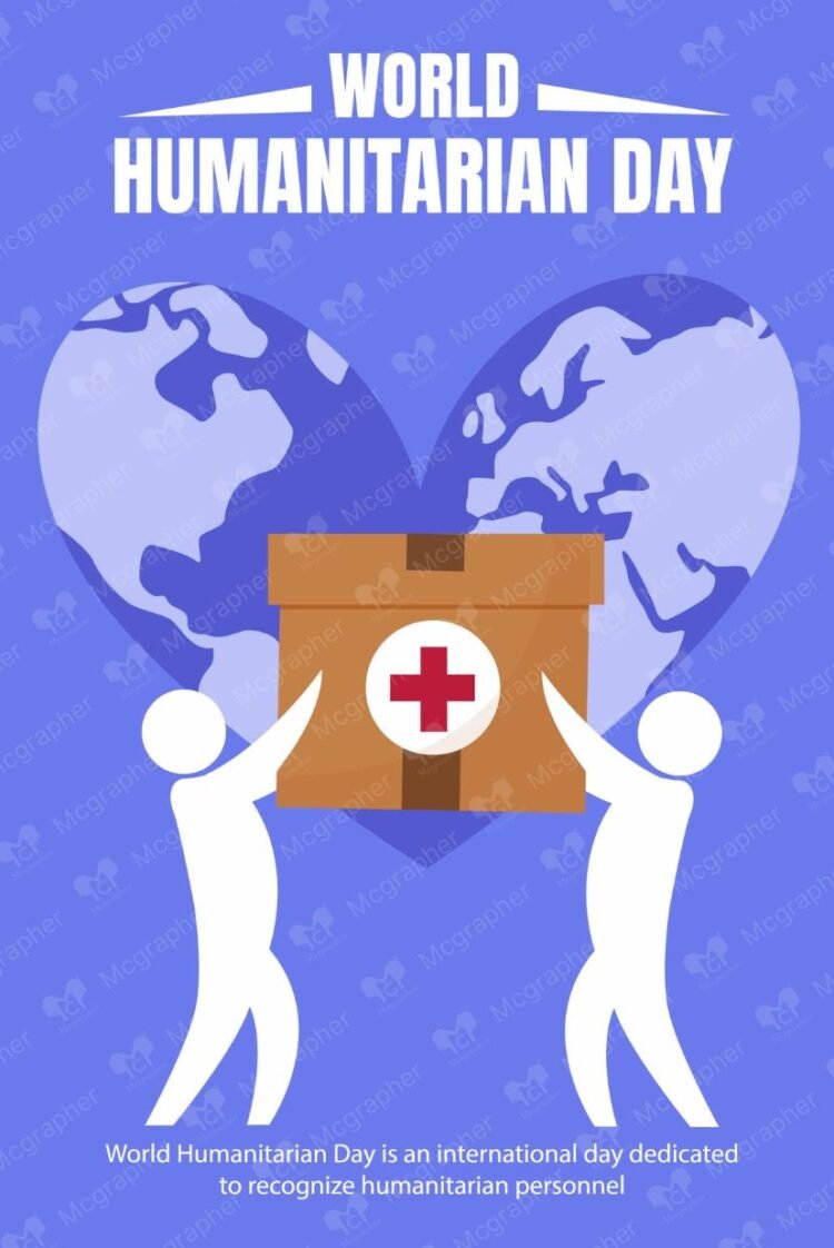 World Humanitarian Day illustration