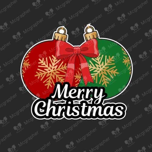 Merry Christmas lights Clipart