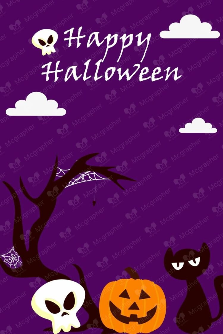 Halloween hunted Ghost Illustration