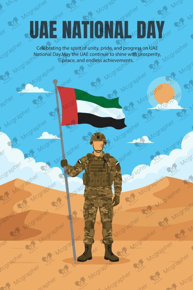 National UAE Day Celebration creative