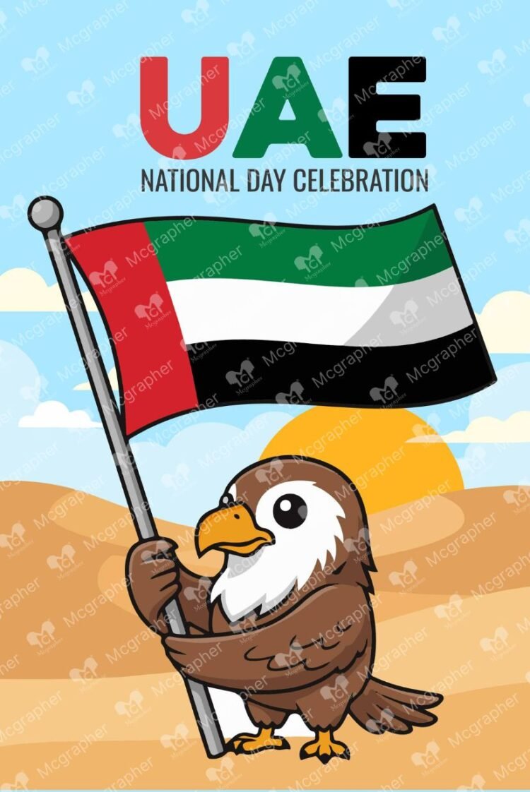 National UAE Day Illustration