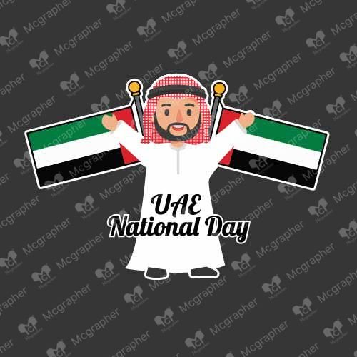 UAE National Day Clipart